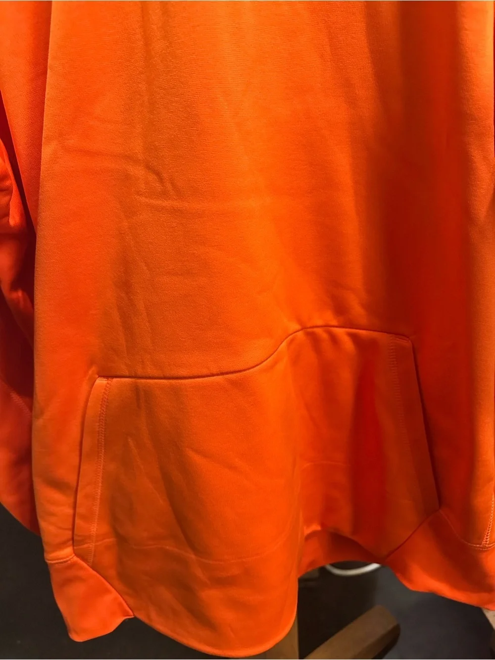 NWOT Nike Men's Orange Pullover Hoodie